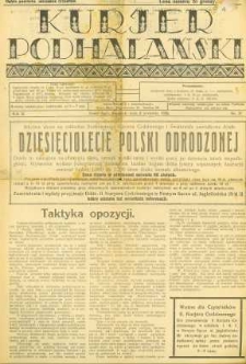 Kurjer Podhalański. 1928, R.3, nr 37