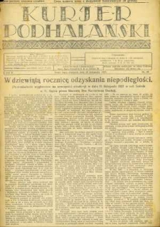 Kurjer Podhalański. 1927, R.2, nr 49