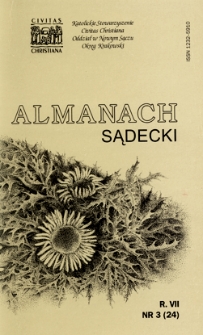 Almanach Sądecki. 1998, R.7, nr 3(24)