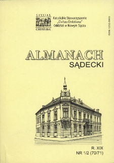 Almanach Sądecki. 2010, R.19, nr 1-2(70-71)