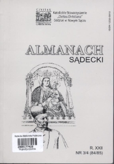 Almanach Sądecki. 2013, R.22, nr 3-4(84-85)