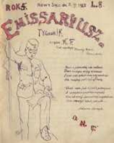 Emissaryusz : tygodnik : organ Koła Filaretów. R.5, 1912, L. 08