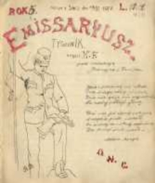 Emissaryusz : tygodnik : organ Koła Filaretów. R.5, 1912, L. 11-12