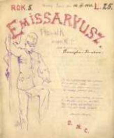 Emissaryusz : tygodnik : organ Koła Filaretów. R.5, 1913, L. 25