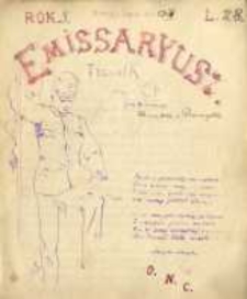 Emissaryusz : tygodnik : organ Koła Filaretów. R.5, 1913, L. 28