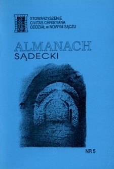 Almanach Sądecki. 1993, nr 5