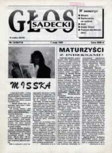 Głos Sądecki. 1993, nr 13(116)