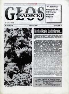 Głos Sądecki. 1993, nr 15(118)