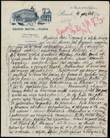 List Ady Sari z 1923-05-04