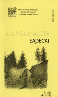 Almanach Sądecki. 1999, R.8, nr 2(27)