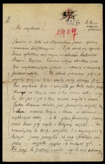 List Ady Sari z 1907-12-22