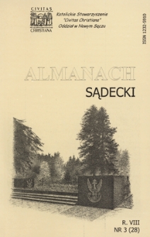 Almanach Sądecki. 1999, R.8, nr 3(28)
