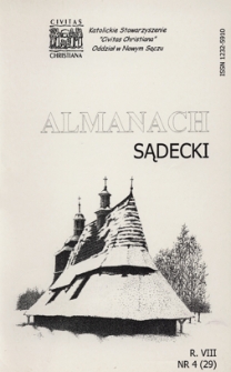 Almanach Sądecki. 1999, R.8, nr 4(29)