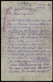 List Ady Sari z 1910-11-27