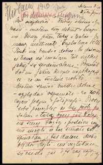 List Ady Sari z 1910-12-08