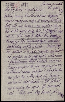 List Ady Sari z 1910-12-25