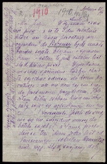 List Ady Sari z 1910-12-31