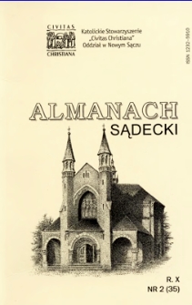 Almanach Sądecki. 2001, R.10, nr 2(35)