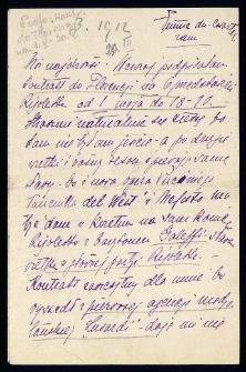 List Ady Sari z 1912-03-20