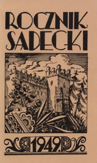 Rocznik Sądecki. 1949 r., T. 2