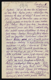 List Ady Sari z 1914-01