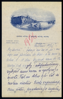 List Ady Sari z 1926-06-10