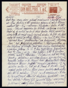List Ady Sari z 1925-08-15