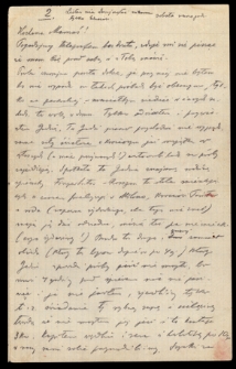 List Edwarda Szayera [ojciec Ady Sari towarzyszący jej w podróżach artystycznych] z 1913-03-22