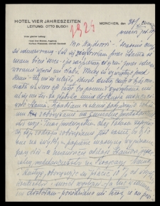List Ady Sari z 1924-10-30