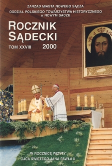 Rocznik Sądecki. 2000 r., T. 28