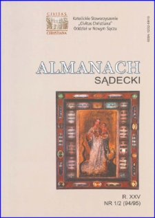 Almanach Sądecki. 2016, R.25, nr 1-2(94-95)