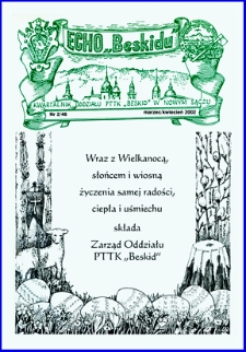 Echo "Beskidu" : kwartalnik Oddziału PTTK "Beskid" w Nowym Sączu. 2002, nr 2(46)