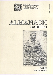 Almanach Sądecki. 2015, R.24, nr 1-2(90-91)