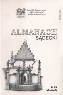 Almanach Sądecki. 2003, R.12, nr 4(45)