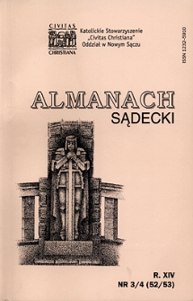 Almanach Sądecki. 2005, R.14, nr 3-4(52-53)