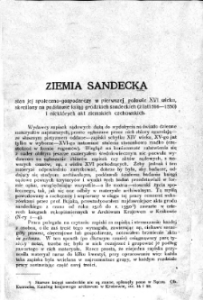 Ziemia Sandecka