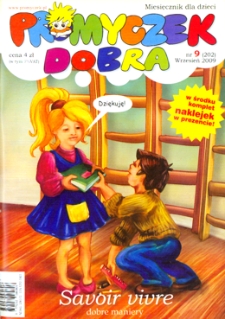 Promyczek Dobra : miesięcznik dla dzieci. 2009, nr 09(202)