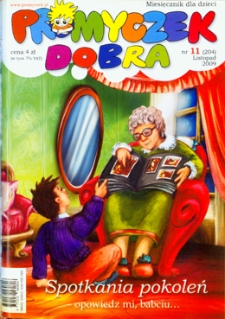 Promyczek Dobra : miesięcznik dla dzieci. 2009, nr 11(204)