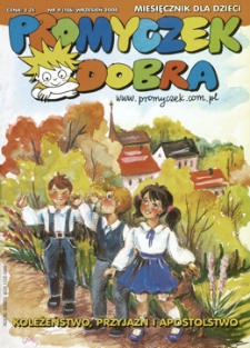 Promyczek Dobra : miesięcznik dla dzieci. 2005, nr 09(156)
