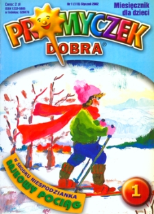 Promyczek Dobra : miesięcznik dla dzieci. 2002, nr 01(115)