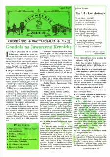 Krynickie Zdroje : gazeta lokalna. 1995, nr 04(08)