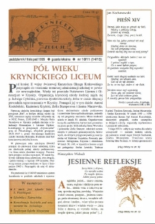 Krynickie Zdroje : gazeta lokalna. 1995, nr 10-11(14-15)
