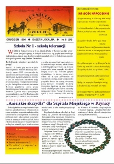 Krynickie Zdroje : gazeta lokalna. 1996, nr 06(24)