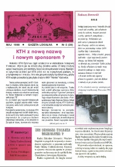 Krynickie Zdroje : gazeta lokalna. 1998, nr 05(39)