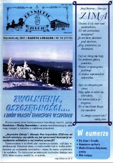 Krynickie Zdroje : gazeta lokalna. 2001, nr 01-02(71-72)