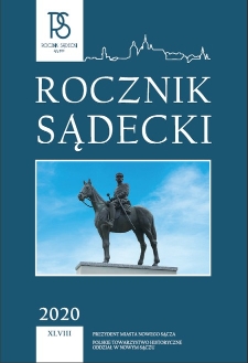 Rocznik Sądecki. 2020 r., T. 48