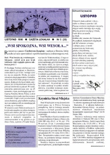 Krynickie Zdroje : gazeta lokalna. 1996, nr 05(23)