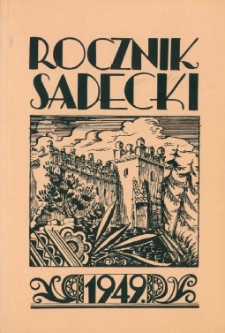 Rocznik Sądecki. 1949 r., T. 2