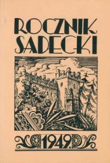 Rocznik Sądecki. 1949 r., T. 2