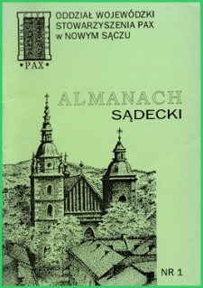 Almanach Sądecki. 1992, nr 1